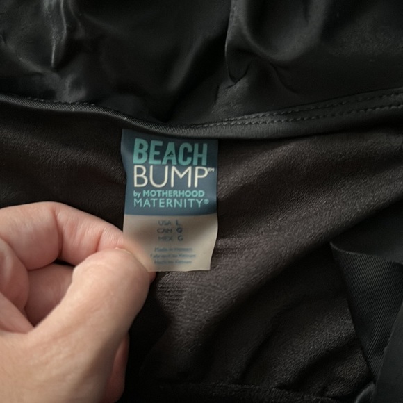 One shoulder maternity swimsuit - Picture 5 of 5